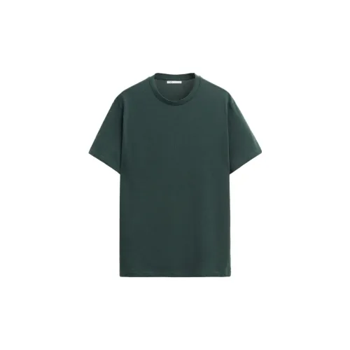 ZARA T-Shirts Men Duck Green