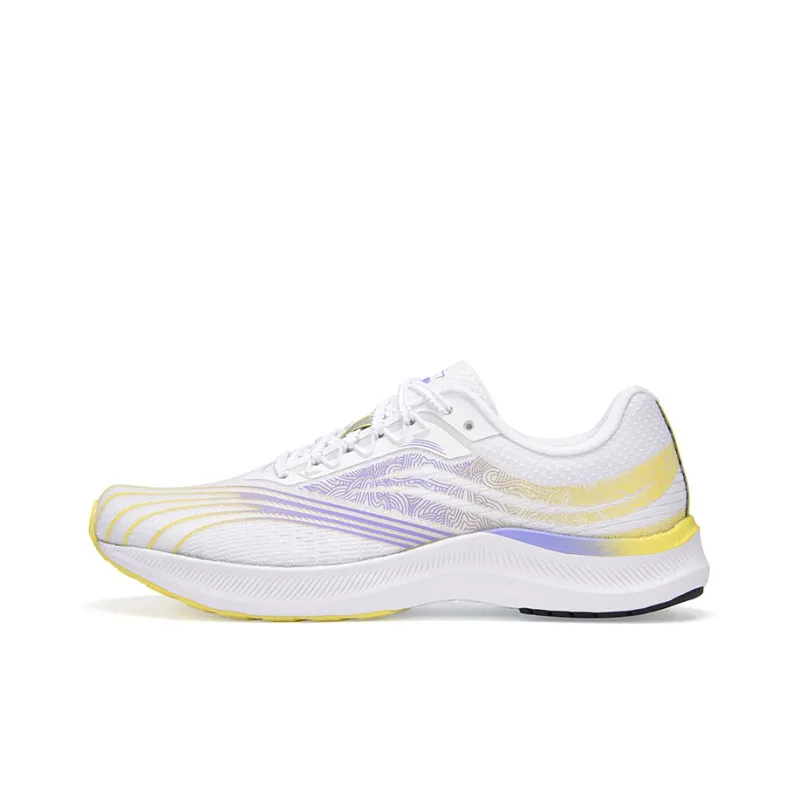 DO WIN Journey To The Second Generation New Color Scheme 2.0 Low Top Running Shoes Unisex White Purple-0