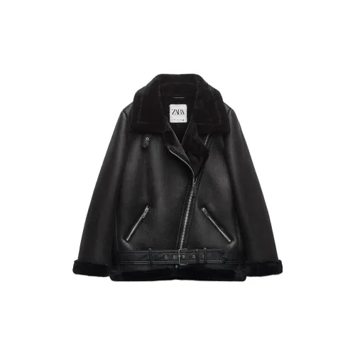 ZARA Jackets Women's Black