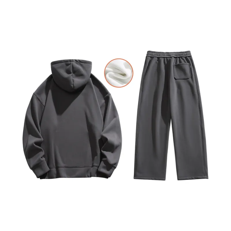 GSUE Autumn And Winter Season Sweatshirt Set Unisex-1