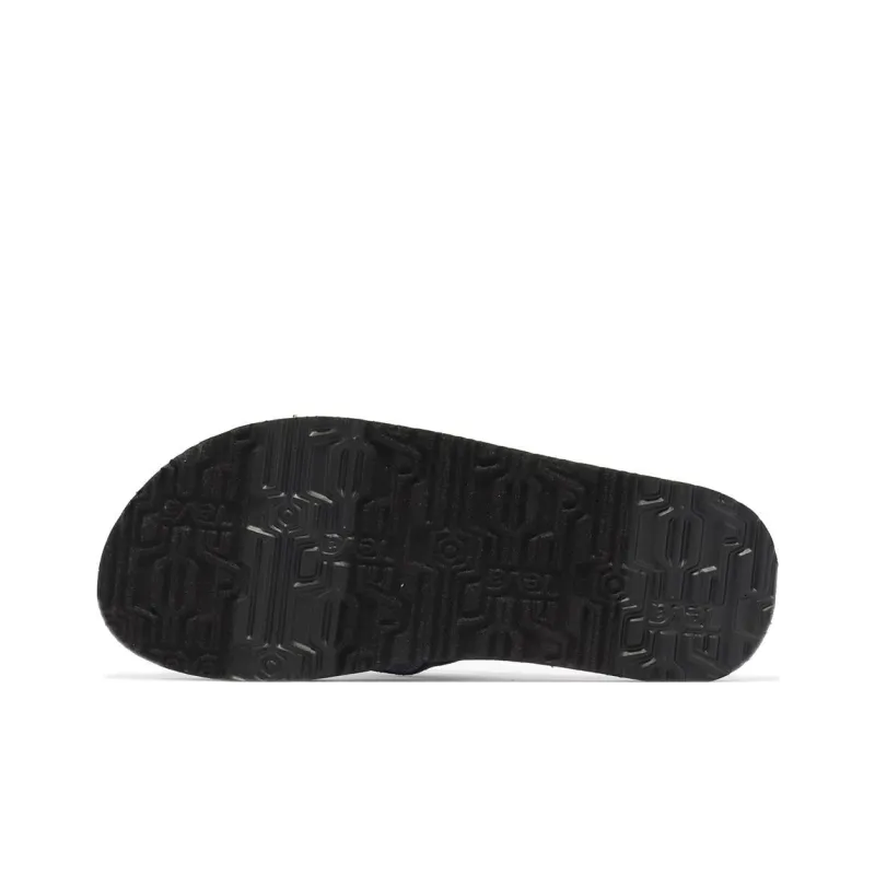 Teva Quick Dry Flip Flops Men's Black Blue-4