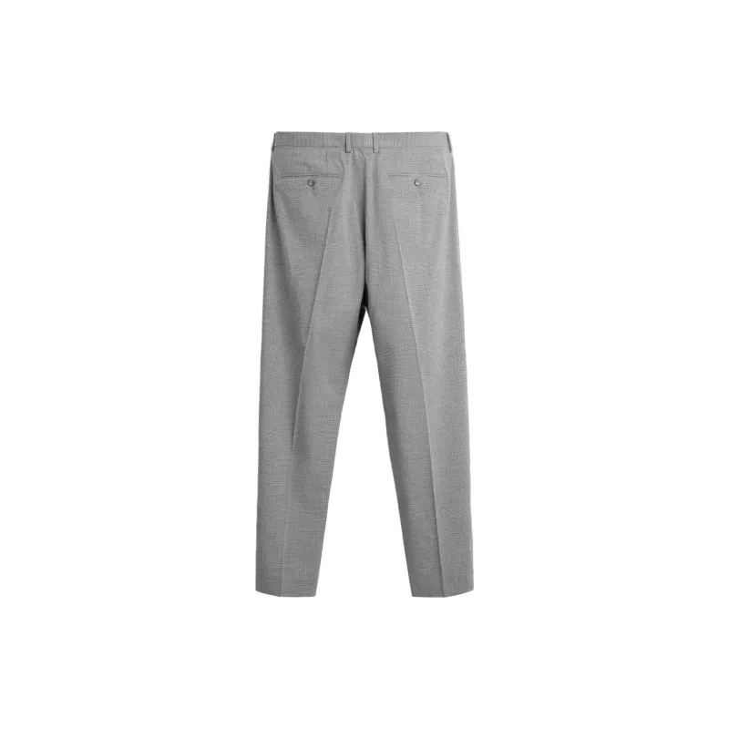 ZARA Suit Trousers Men Gray-1