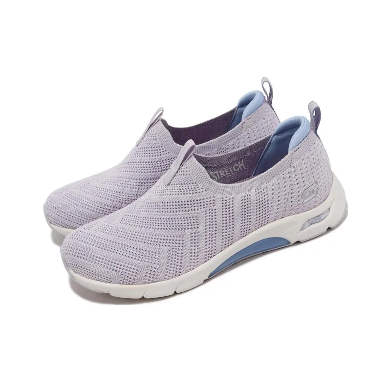 Skechers Arch Fit Skech Air Arch Fit Top Pick Cushioning, Wear Resistant Low Top Casual Shoes Women's Purple-2