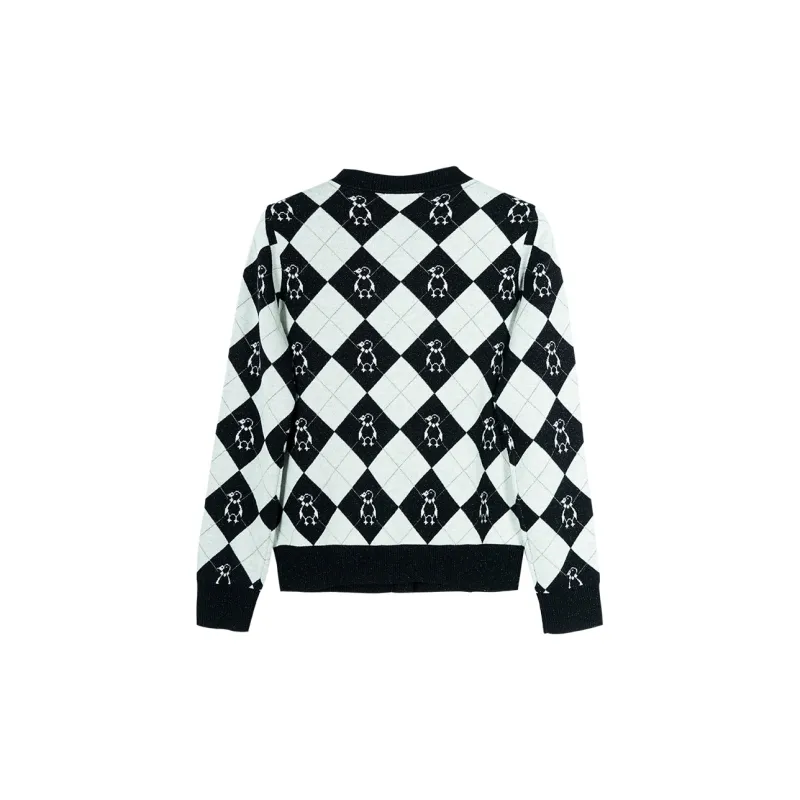 MISSSHINE Knitwear Women's Black/White-1