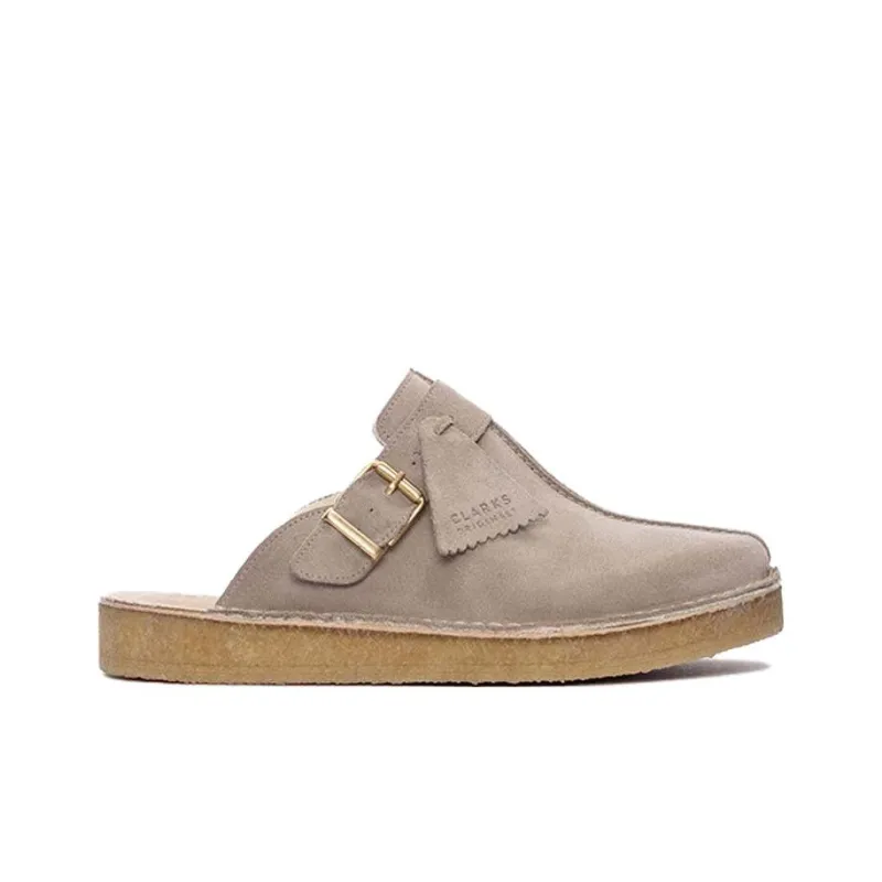 Clarks Originals Trek Mule Sand Suede Women's-1