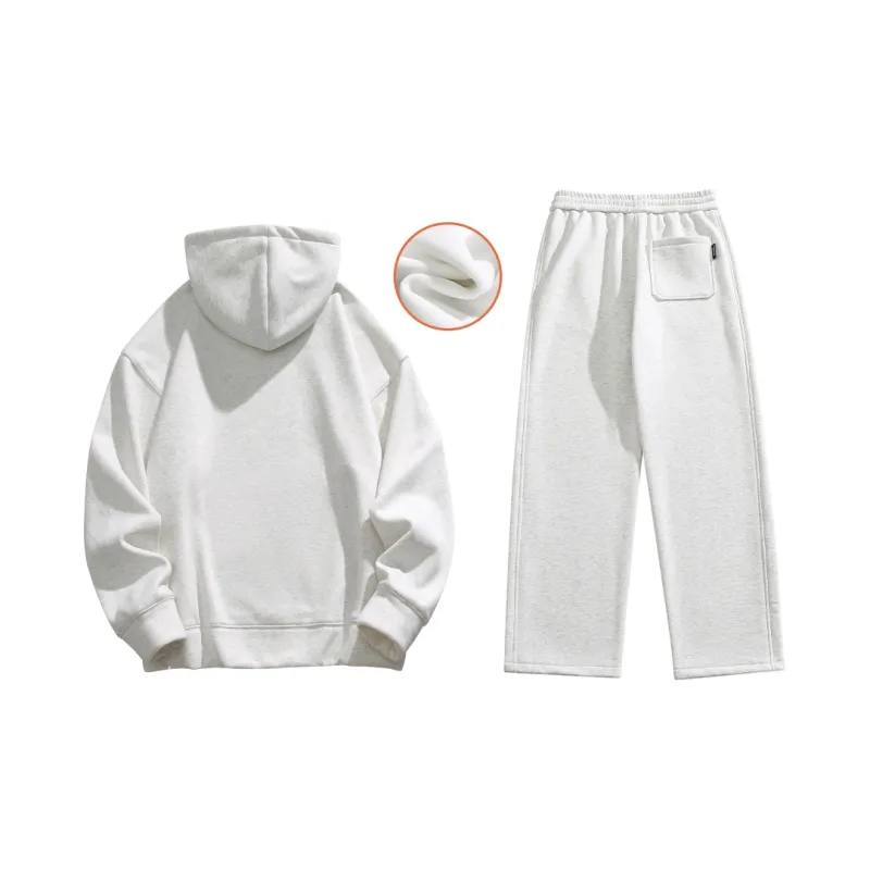 GSUE Autumn And Winter Season Sweatshirt Set Unisex-3