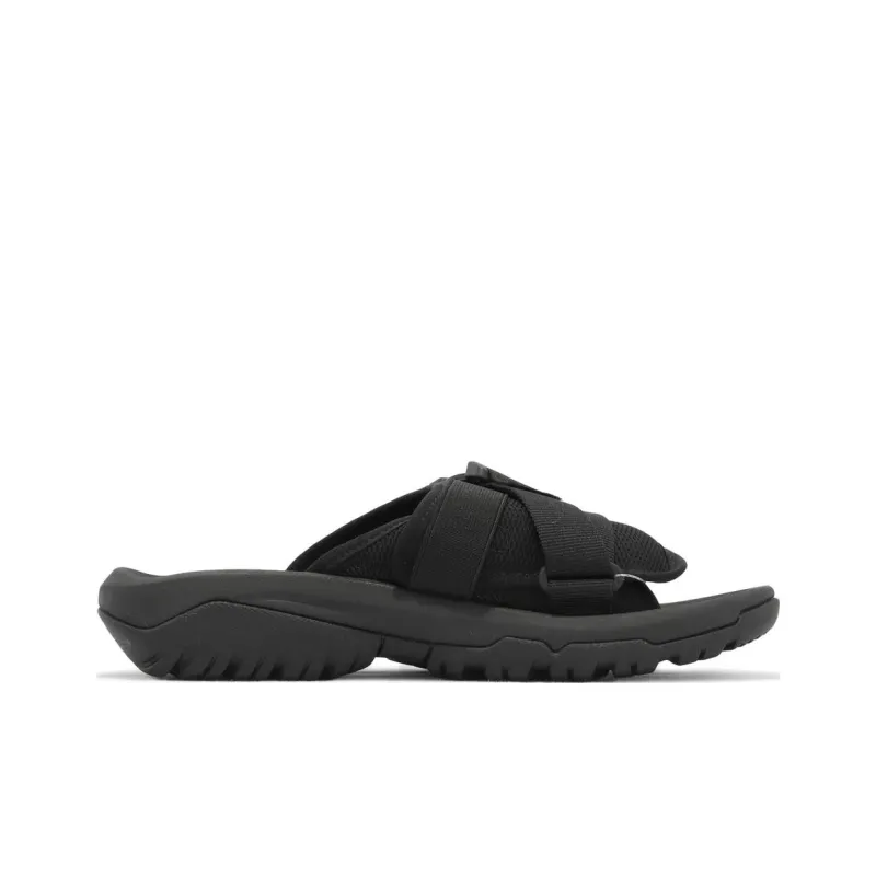 Teva Rubber Sole Abrasion Resistant Slide Slippers Unisex Black-1