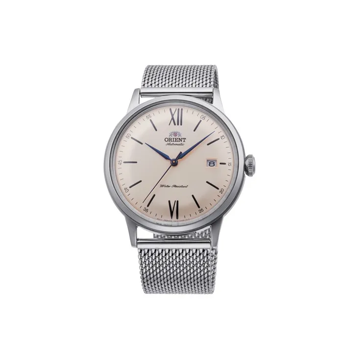 ORIENT Automatic Mechanical Movement Stainless Steel Strap Watch 40.5*46.5*12mm Men's Watches White Dial RA AC0020G10B-0