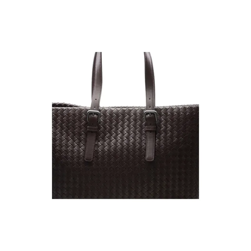 Bottega Veneta Sheepskin Shoulder Bag Regular Men's Brown-4