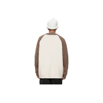 Jifffly Knitwear Unisex Apricot Coffee