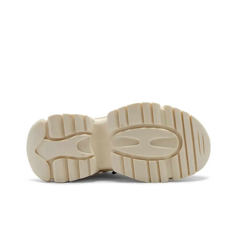 C°BANNER Low Top Chunky Sneakers Women's Khaki-4