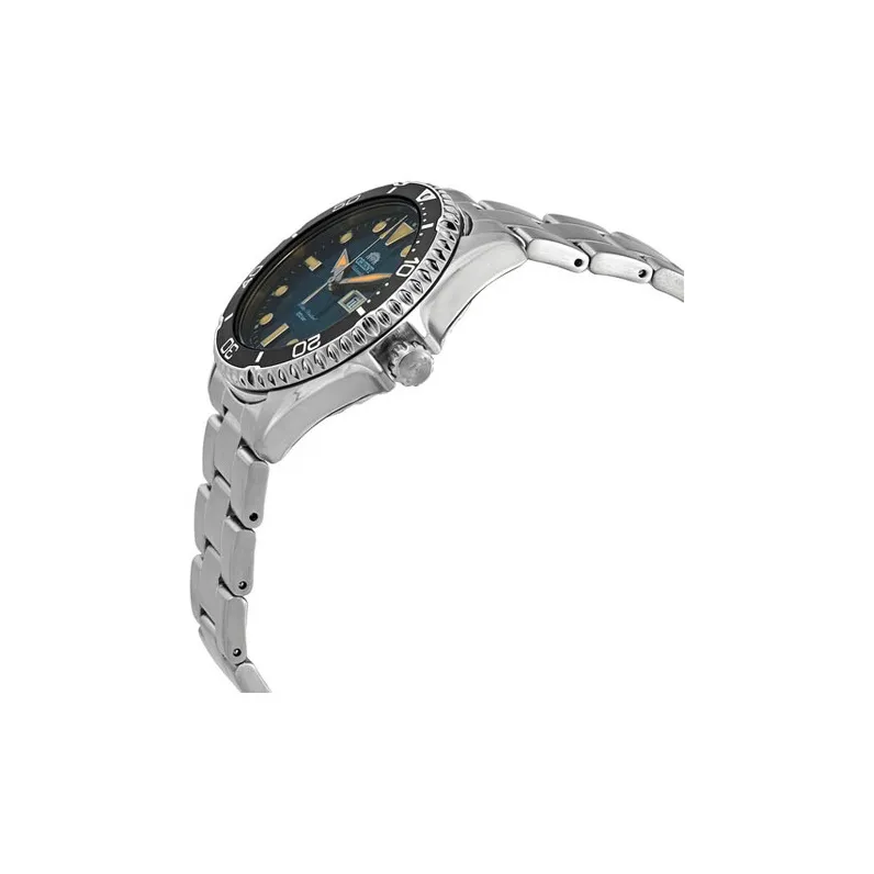 ORIENT Automatic Mechanical Movement Stainless Steel Strap Watch 41.8*12.8mm Men's Watches Green Dial RA AA0811E19B-1