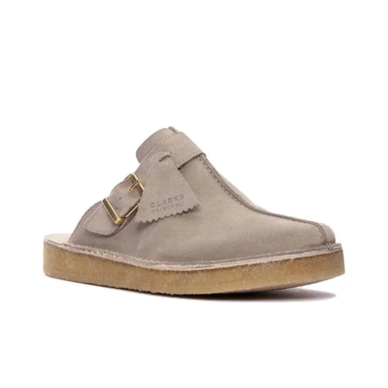 Clarks Originals Trek Mule Sand Suede Women's-2