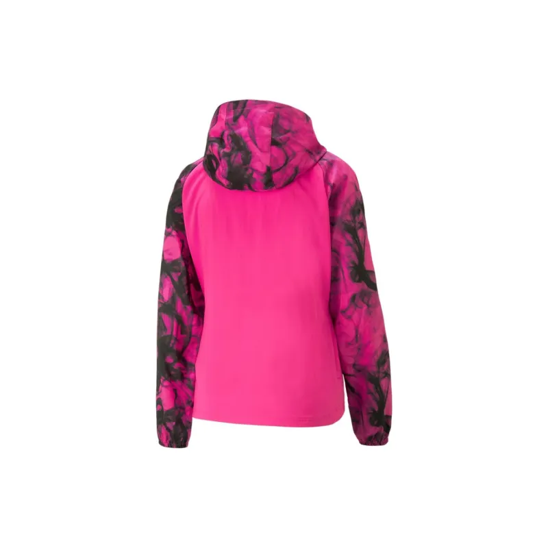PUMA X DUVIN RUN AOP FAVORITE WOVEN JACKET Women's Pink-1