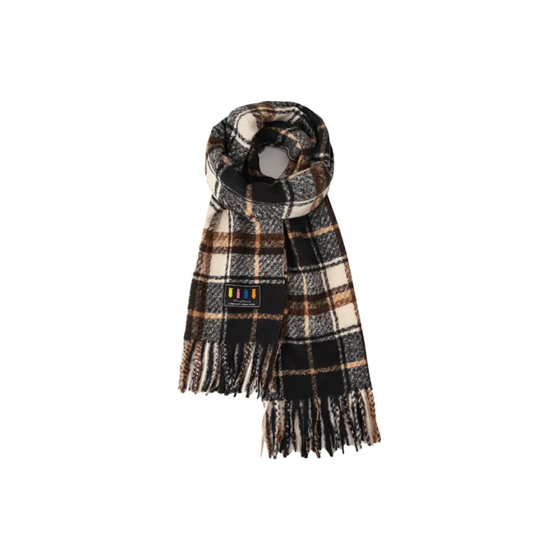 BAIJUAN Knit Scarves Unisex-3