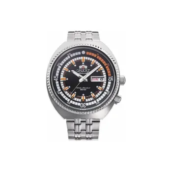 ORIENT Automatic Mechanical Movement Stainless Steel Strap Watch 44*14mm Men's Watches Black Dial RA AA0E05B19B