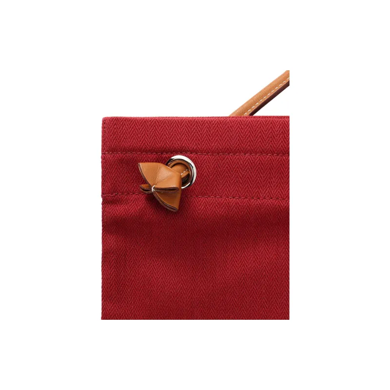 HERMES Aline Canvas With Swift Calfskin Portable Crossbody Bag Shoulder Bag Women's 55 Hermes Red-4