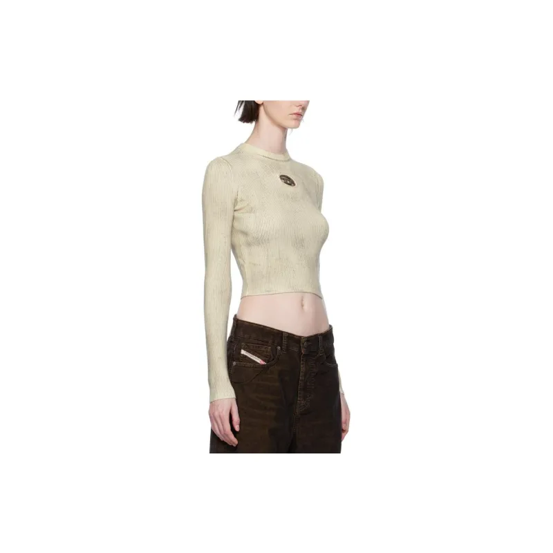 DIESEL FW23 Sweater Women's Light Gray-2