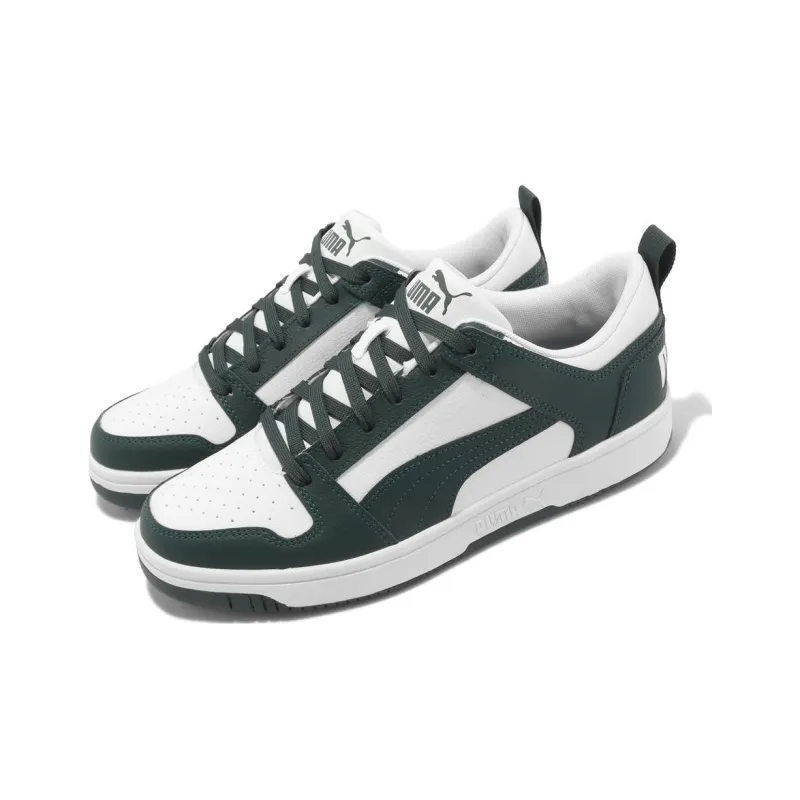 PUMA Rebound LayUp Lo Sl 'Green White'-2