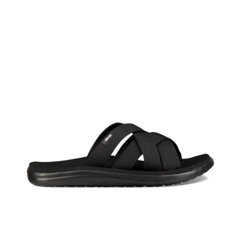 Teva Slip Resistant Slide Slippers Men's Black-1