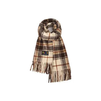 BAIJUAN Knit Scarves Unisex