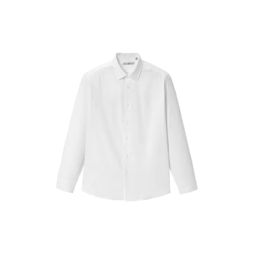 HLA Shirts Men Bleached White Twill 02