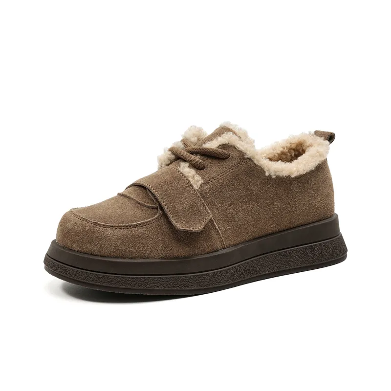 EBLAN Casual Single Shoes Women's Sand-1