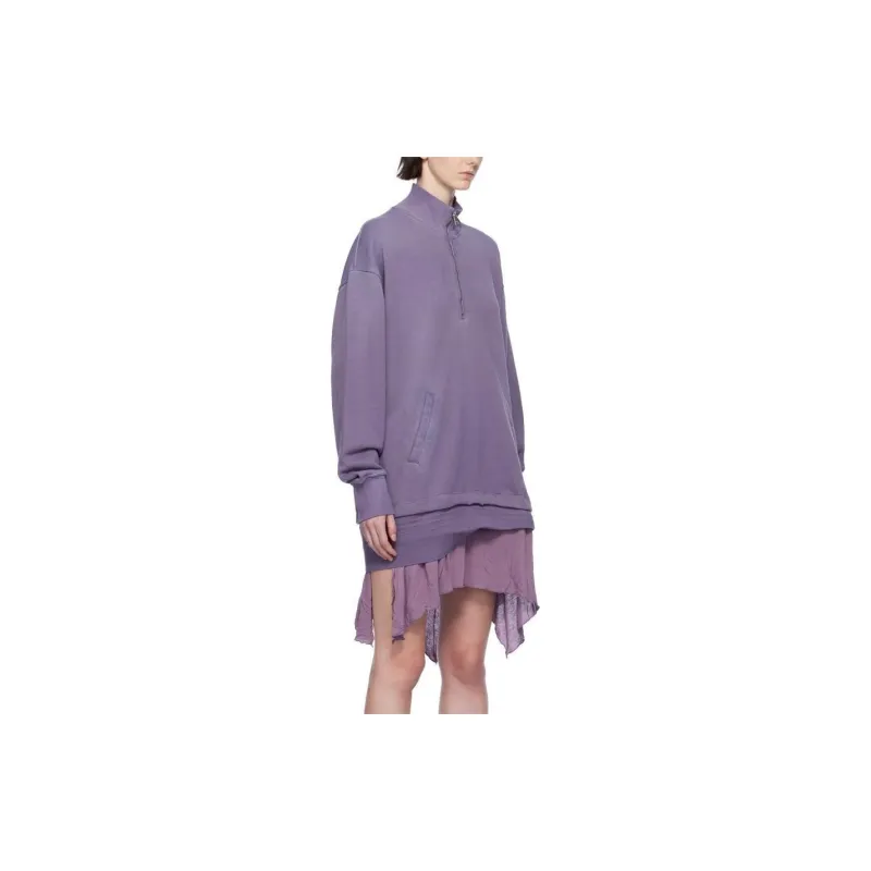 DIESEL FW23 Long-Sleeved Dresses Women's Lilac-2