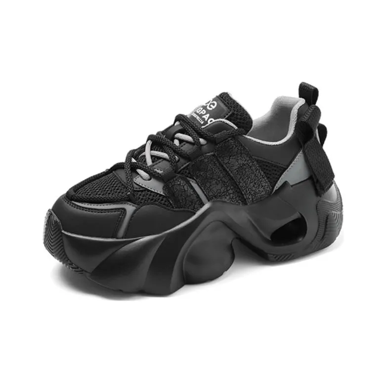 LINGPAO Low-Top Chunky Sneakers Women's-5