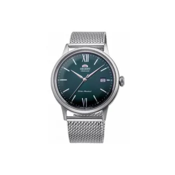 ORIENT Automatic Mechanical Movement Stainless Steel Strap Watch Men's Watches Green Dial RA AC0018E10B