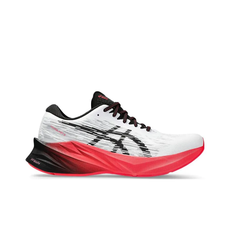Asics Novablast 3 Wide 'White Black Electric Red'-1