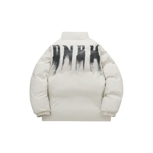 DNBH Puffer Jackets Unisex White