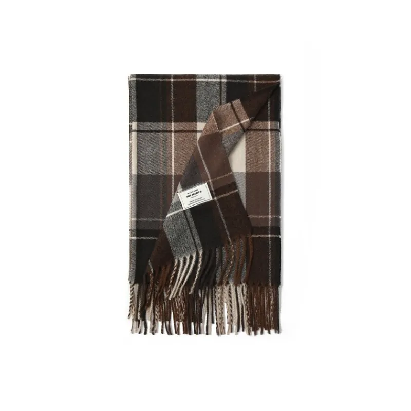 FREE RABBITⅡ Faux Cashmere Knit Scarves Unisex-5