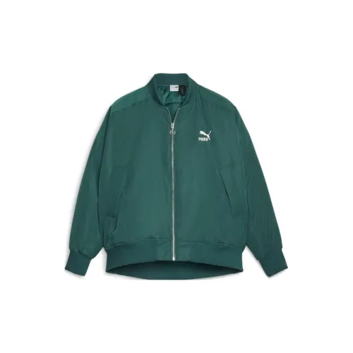 PUMA Fall 2022 T7 Collection Jackets Women's Green