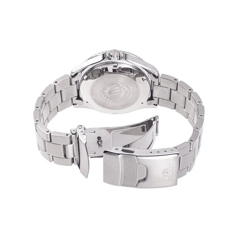 ORIENT Automatic Mechanical Movement Stainless Steel Strap Watch 41.8*12.8mm Men's Watches Green Dial RA AA0811E19B-2