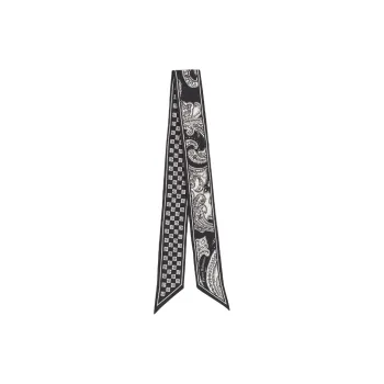 BALMAIN Monogram Reversible Scarf