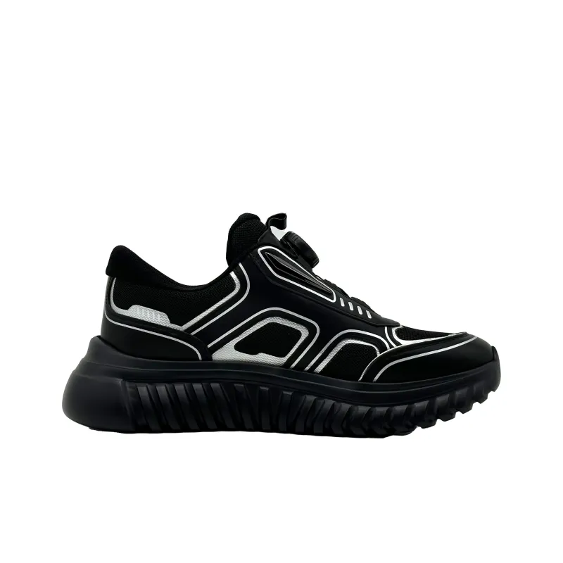 Buzz Robbins Coverage Support Lightweight Breathable Low Top Casual Shoes Men's Black-1
