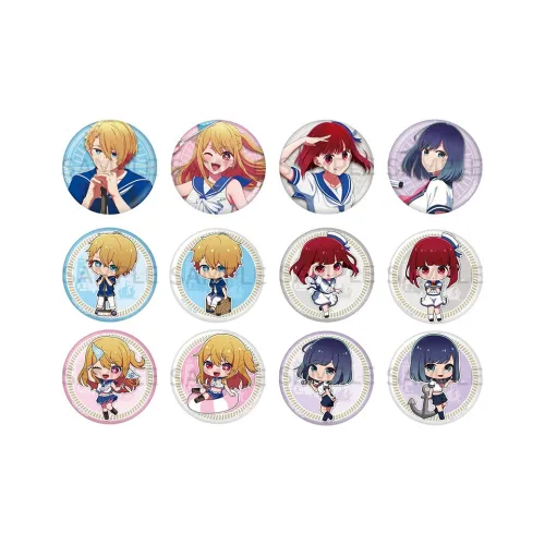 Animate Oshi No Ko OS Badge Sailor Suit Ver. IP Merch