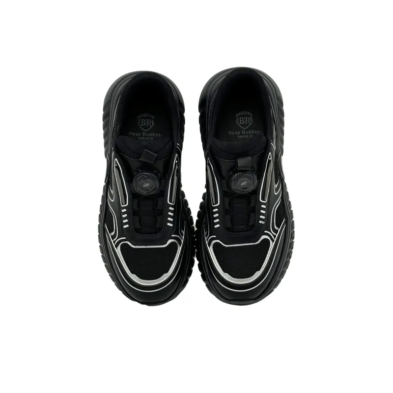 Buzz Robbins Coverage Support Lightweight Breathable Low Top Casual Shoes Men's Black-4