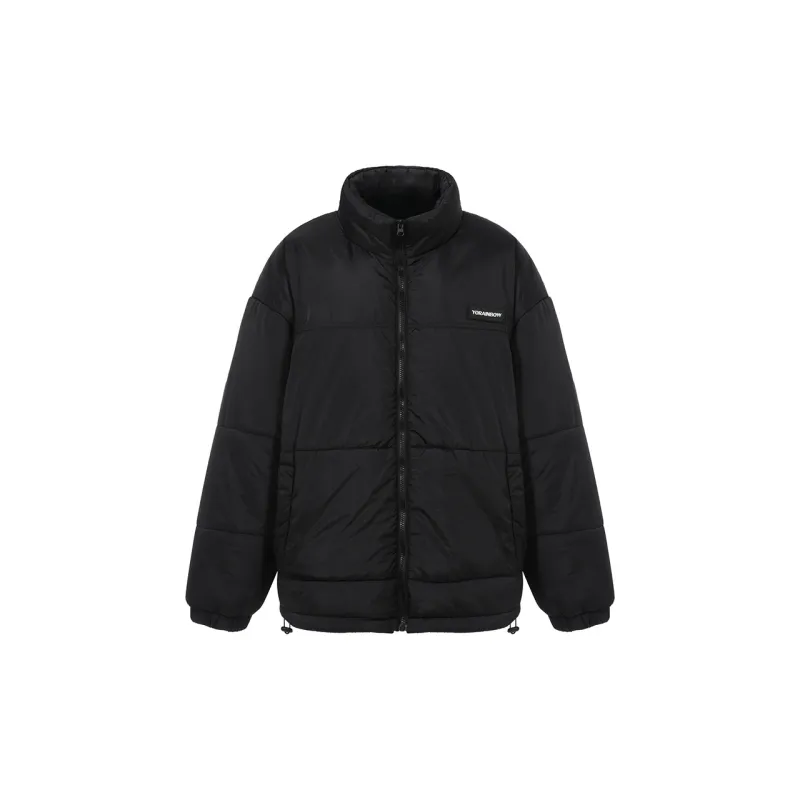 YearnObtainRainbow Puffer Jacket Unisex Black-1