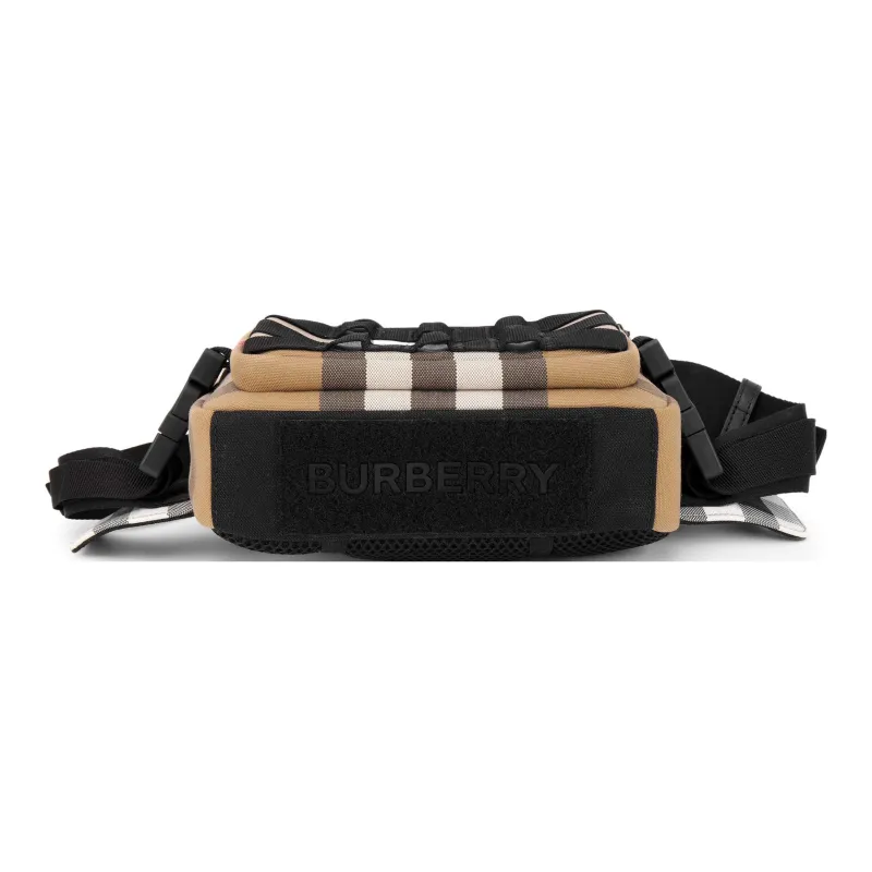 Burberry Check pattern Crossbody Bag-5