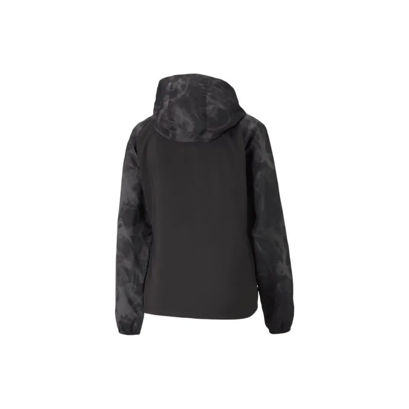 PUMA Train ULTRAWEAVE RUN AOP FAVORITE WOVEN JACKET Jacket Women's Black-1