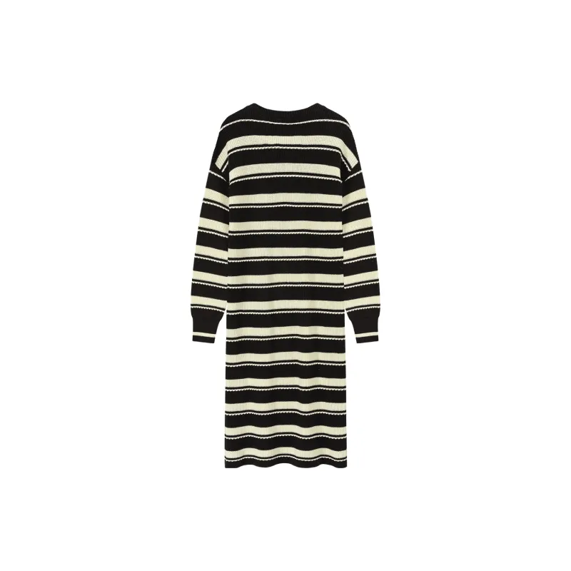 CHUU Long Sleeved Dresses Women's Black-1