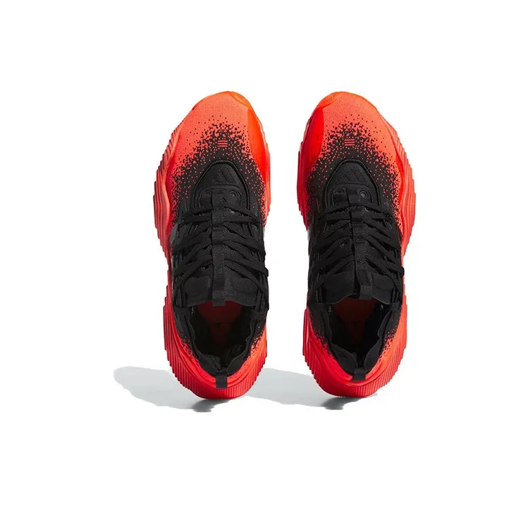 Adidas Trae Young 3 Solar Red Black-4