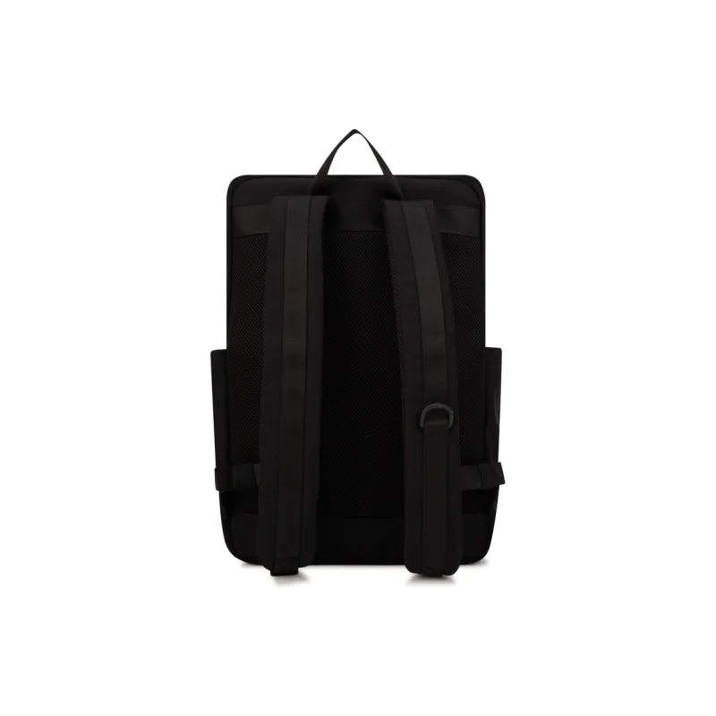 Tommy Hilfiger Polyester Backpack Large Size Men's Black-1