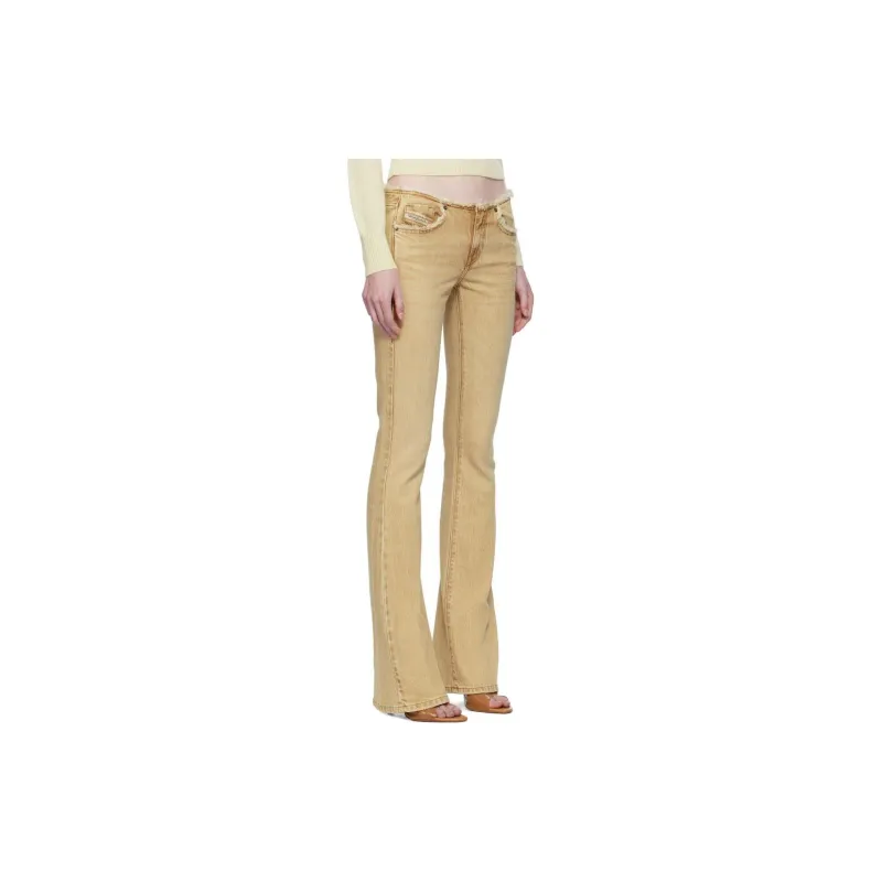 DIESEL FW23 Jeans Women's Light Brown-2