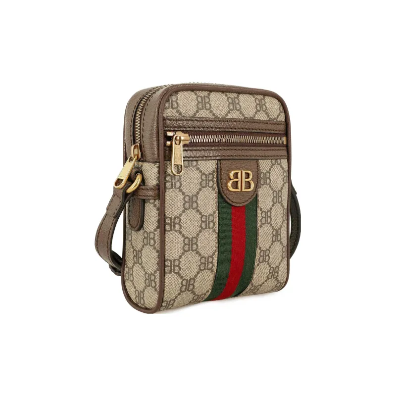 GUCCI X Balenciaga The Hacker Project Shoulder Zip Bag-1