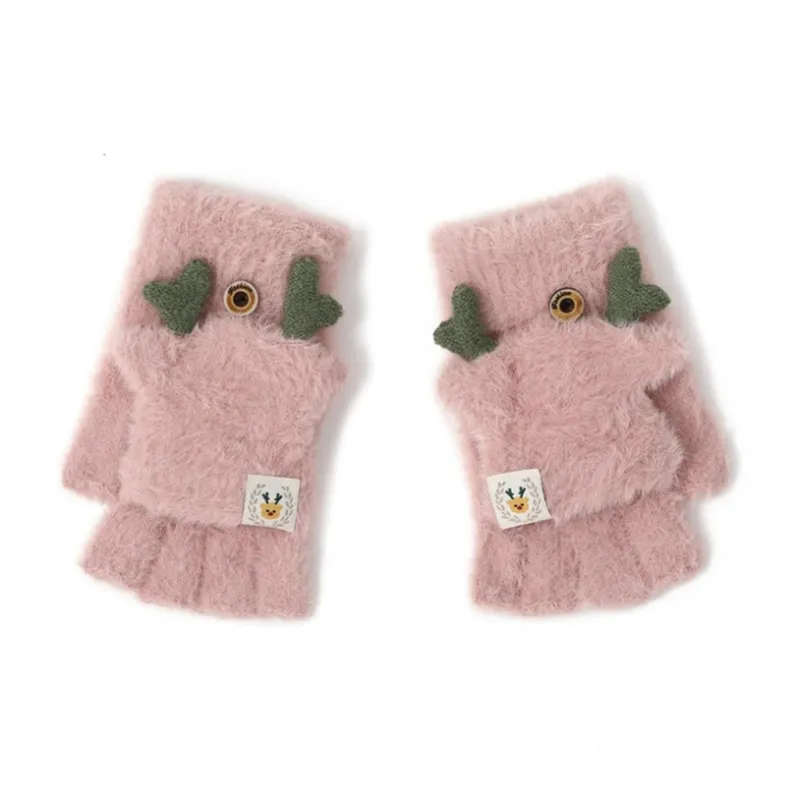 FREE RABBITⅡ Plush Warm Half Sleeve Set Unisex-0