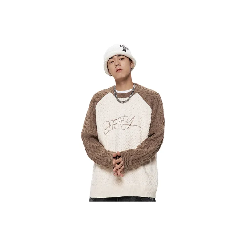 Jifffly Knitwear Unisex Apricot Coffee-1