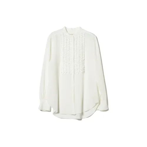 Beams Shirts Women's Ecru